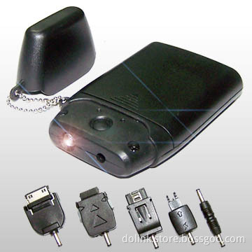 Portable Emergency Mobile Phone Battery Chargers with Led Light